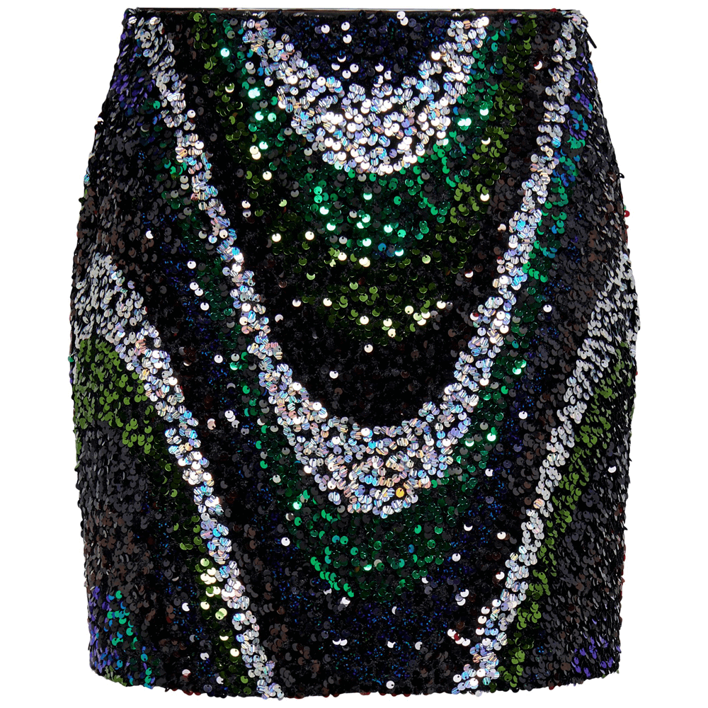 Only Sofie Sequin Mini Skirt